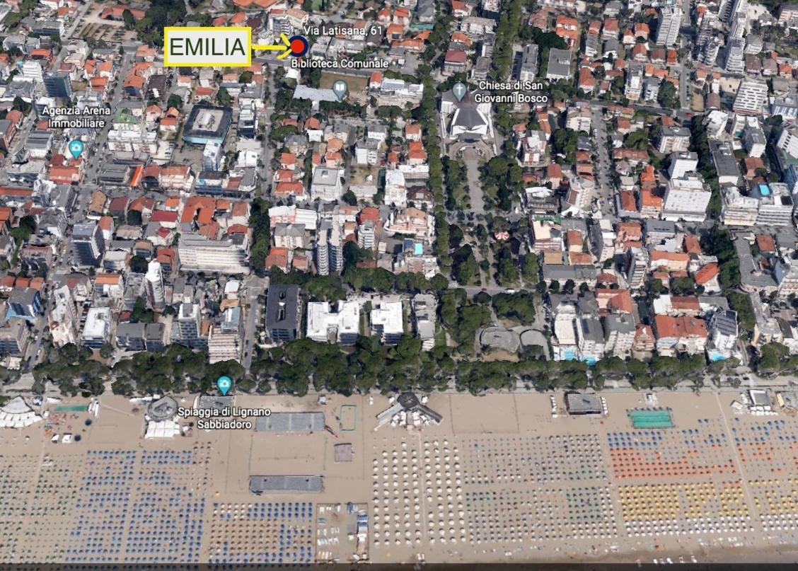 Villa Emilia Lignano Sabbiadoro Exteriör bild